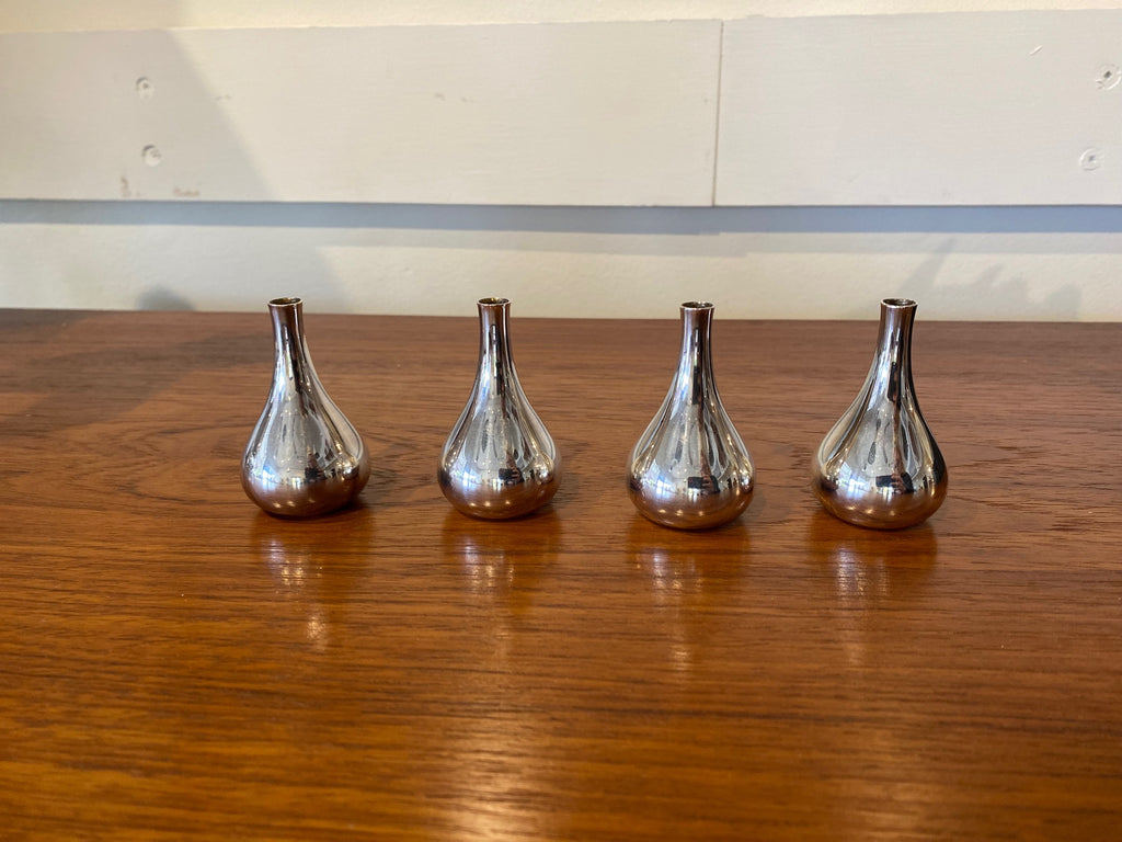 Jens Harald Quistgaard 4 Mini Onion Dansk Candle Holders- Cook Street Vintage