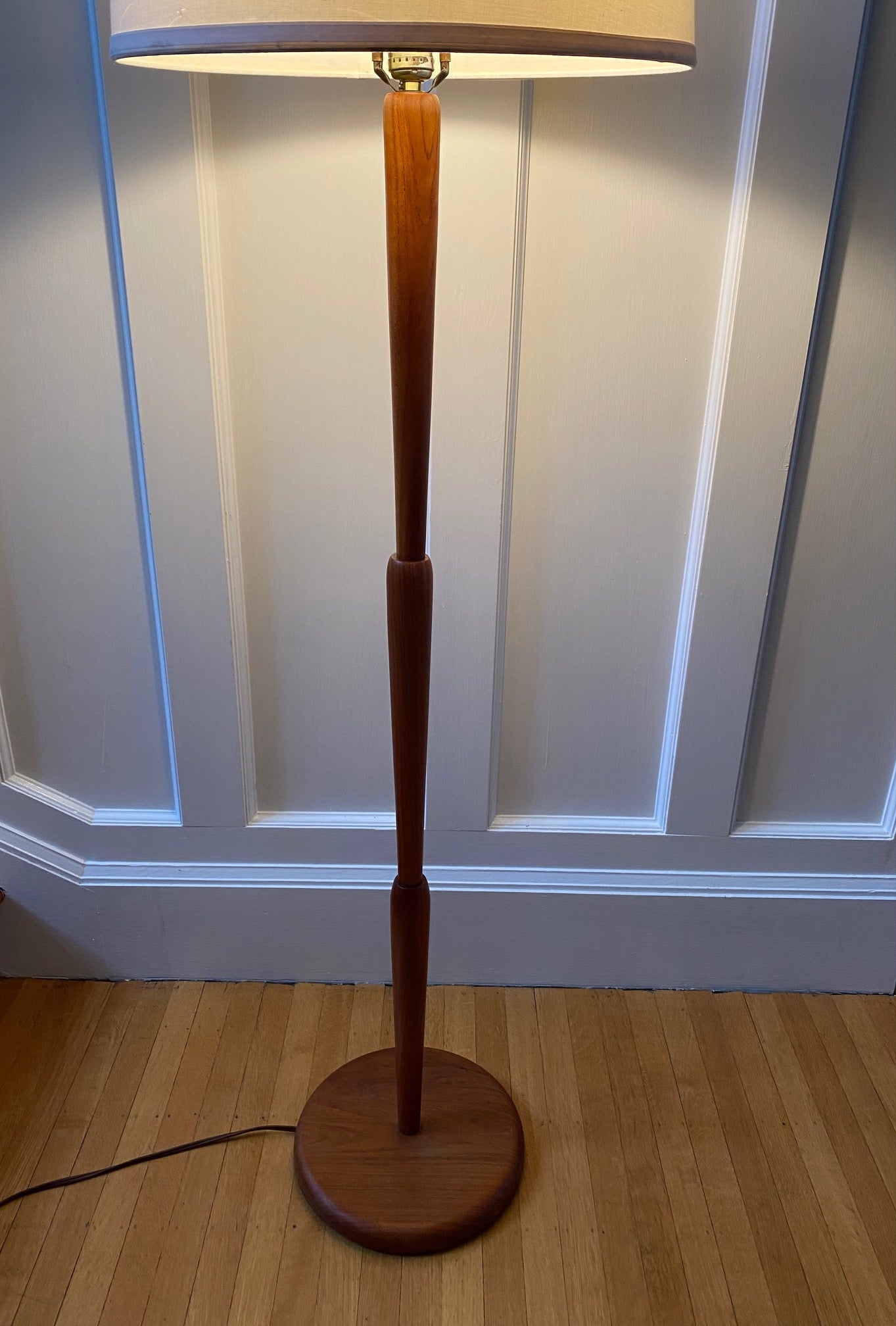 MCM Teak Floor Lamp