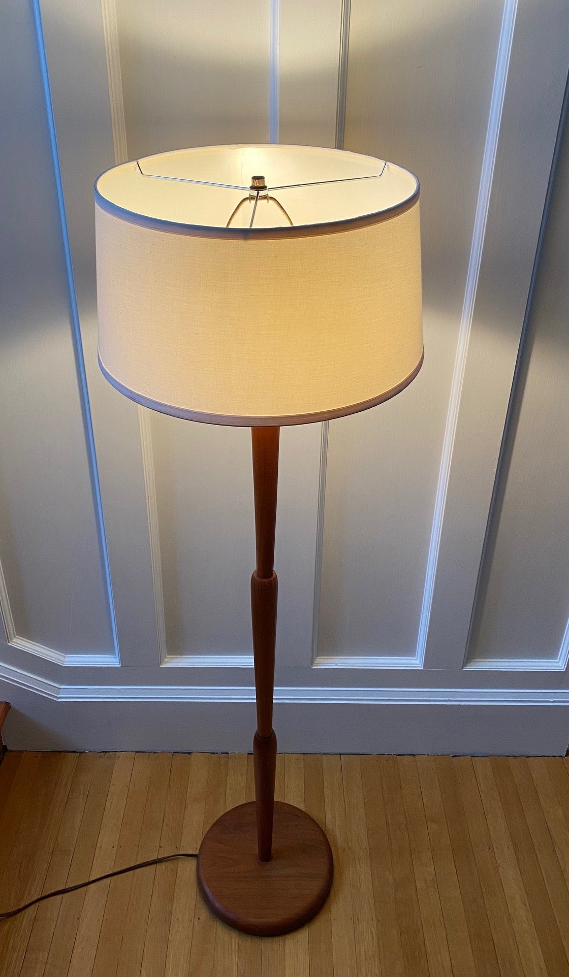 MCM Teak Floor Lamp