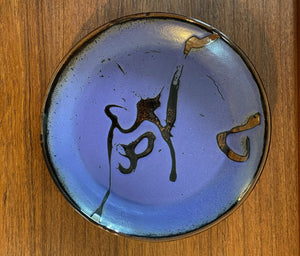 Walter Dexter Blue Charger- Cook Street Vintage