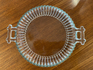 Vintage Hazel Atlas "Orchard Crystal" Round Dish- Cook Street Vintage