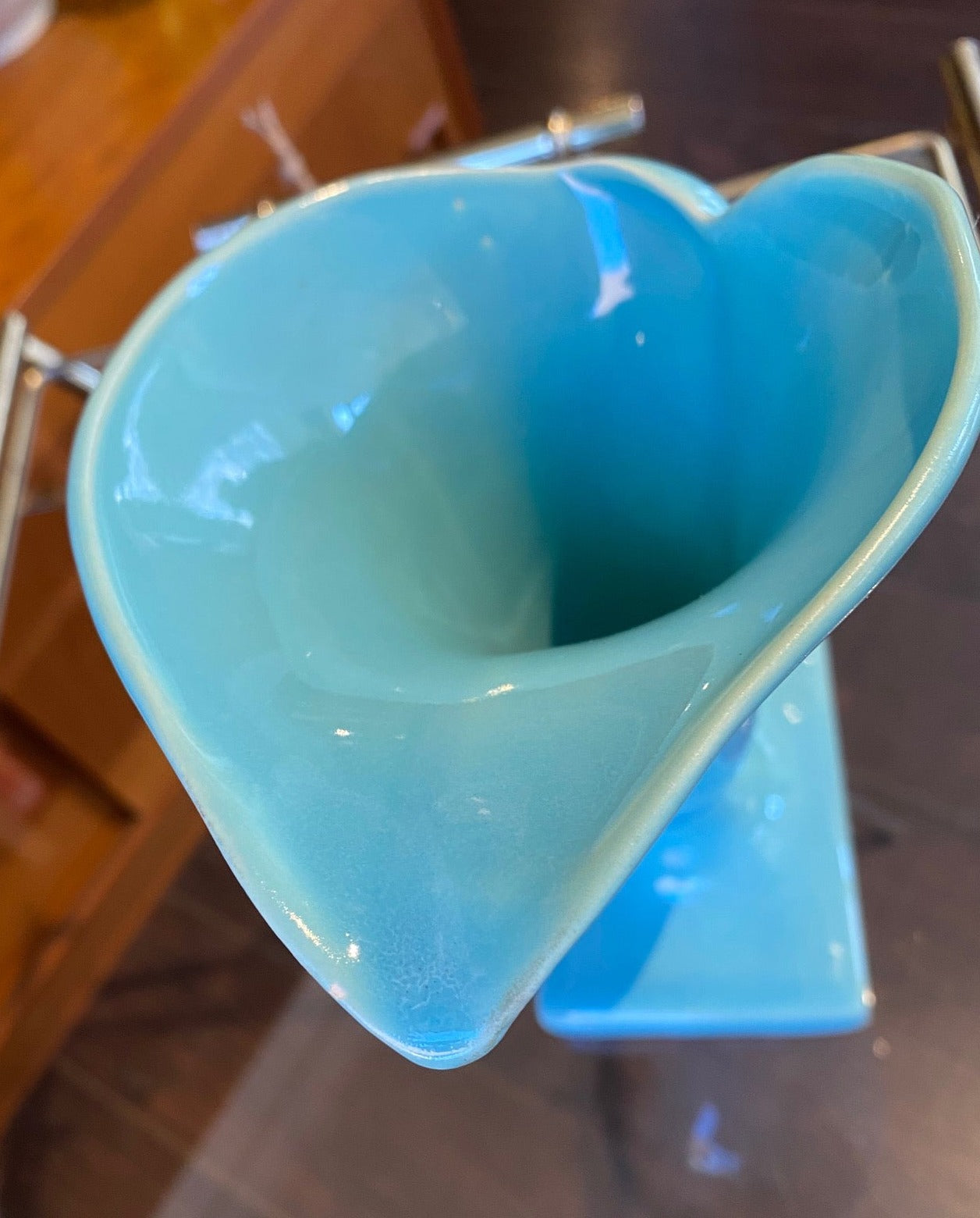 Ceramic Vintage Calla Lily Vase- Cook Street Vintage