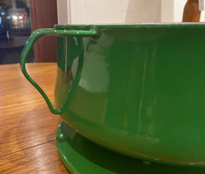 1970s Dansk Kobenstyle 10" Green Casserole