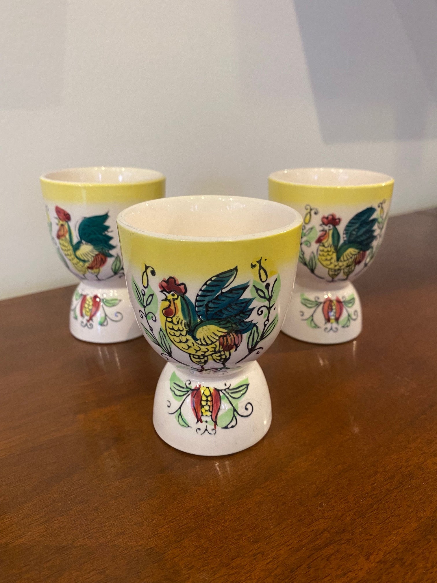 Vintage Rooster Egg Cup- Cook Street Vintage