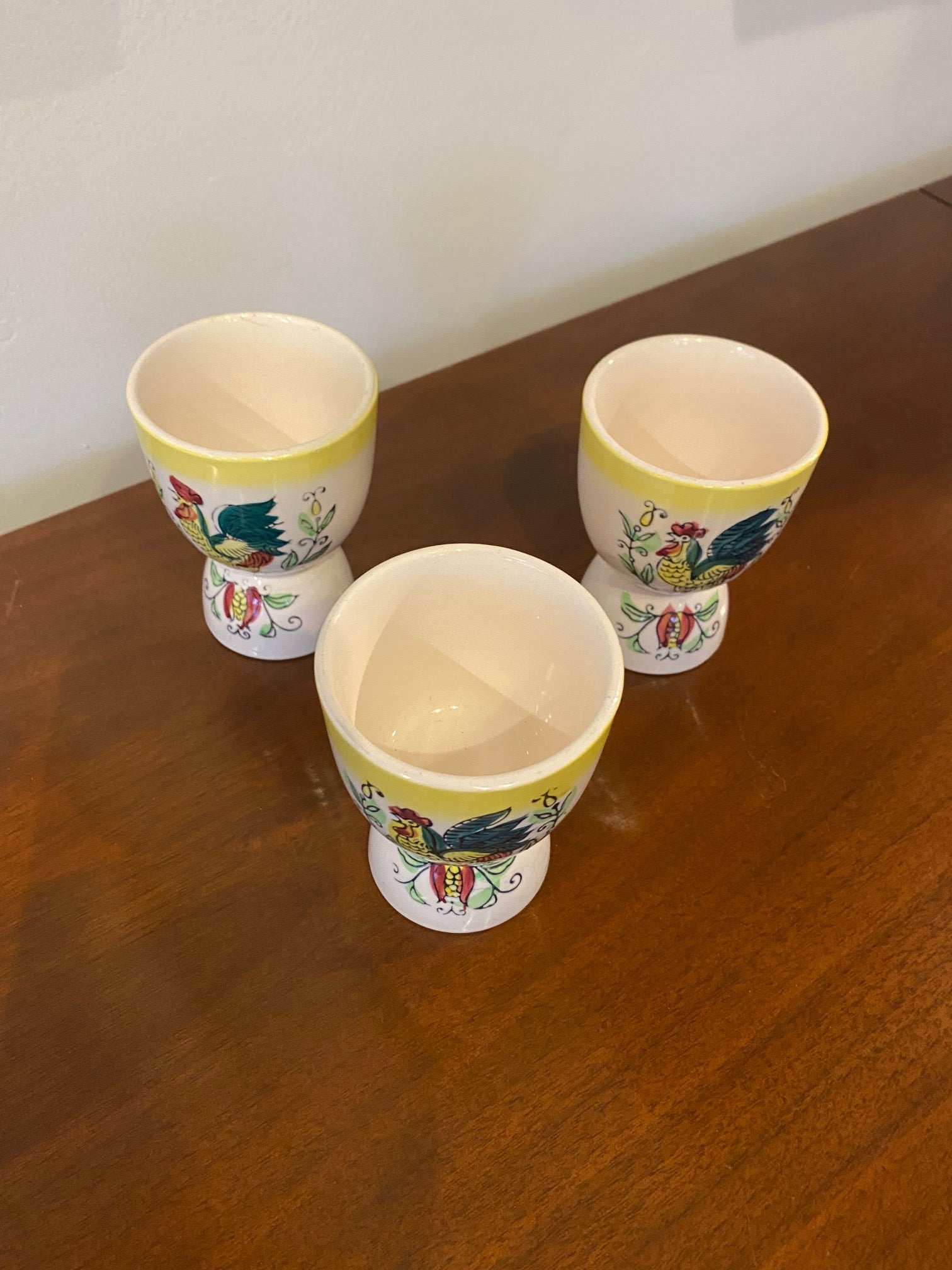 Vintage Rooster Egg Cup- Cook Street Vintage