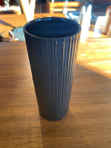 Tapio Wirkkala "Porcelain Noire" Black Matte Vase- Cook Street Vintage