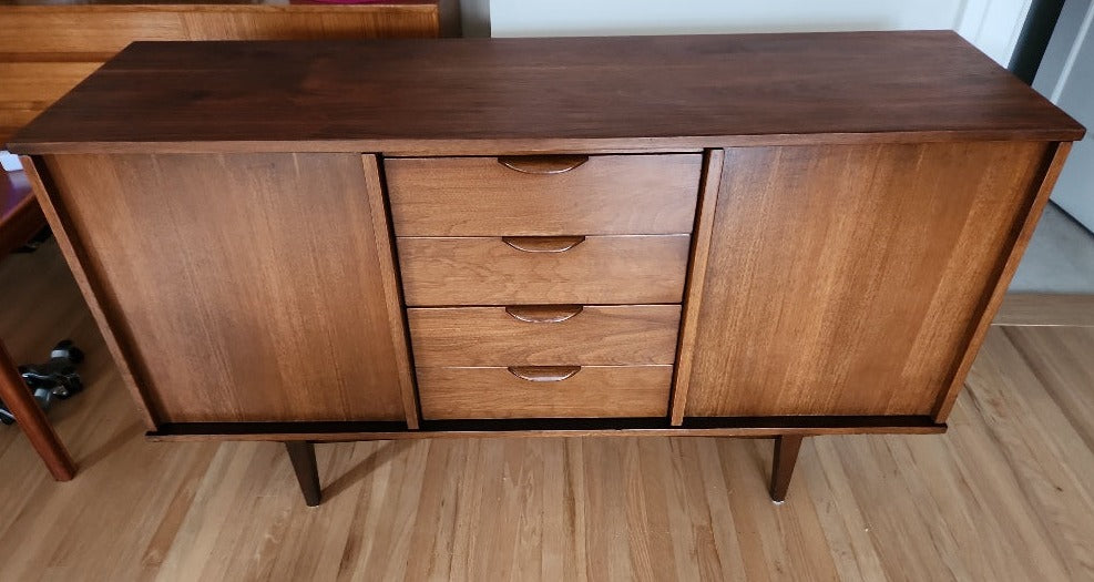 MCM Walnut Credenza