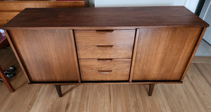 MCM Walnut Credenza
