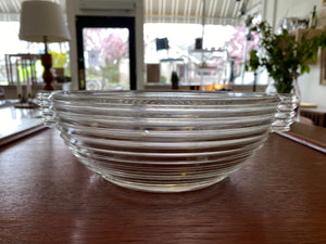 Anchor Hocking Manhattan Art Deco Glass Bowl- Cook Street Vintage
