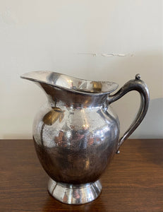 Vintage Silver Plate Water Jug