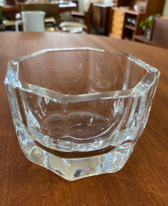 Crystal Orrefors Bowl- Cook Street Vintage