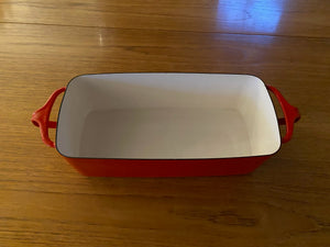 Red Dansk Kobenstyle Terraine/ Loaf Pan- Cook Street Vintage