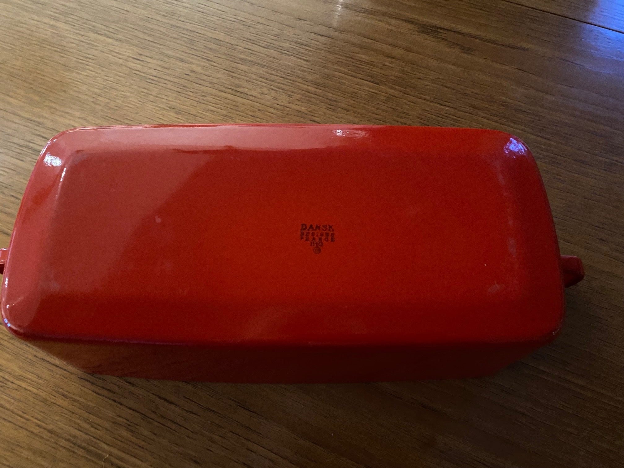 Red Dansk Kobenstyle Terraine/ Loaf Pan- Cook Street Vintage