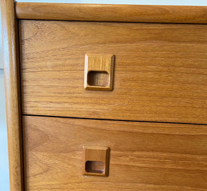MCM Teak High Boy Dresser- Cook Street Vintage