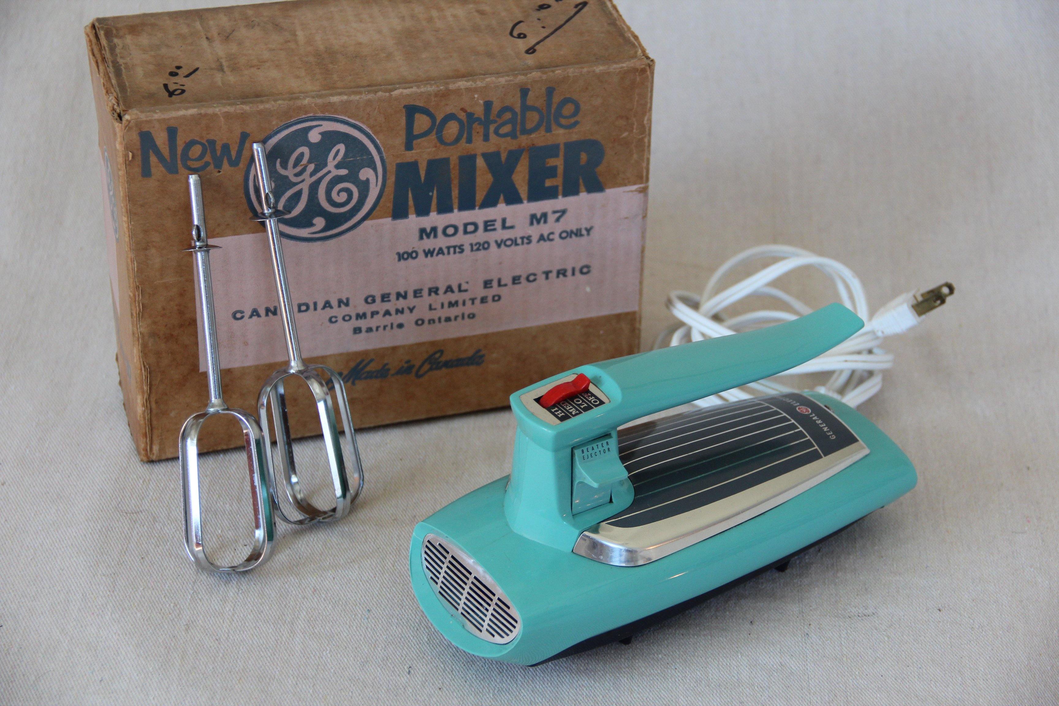 Vintage ge hand mixer cheap