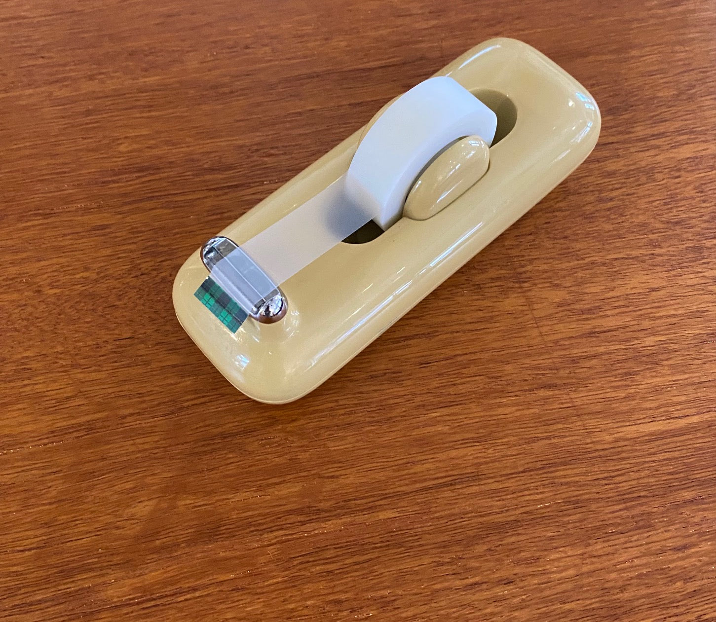 Fabulous retro design vintage Eldon tape dispenser in harvest gold yellow- Cook Street Vintage