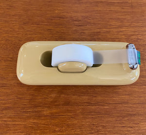 Fabulous retro design vintage Eldon tape dispenser in harvest gold yellow- Cook Street Vintage