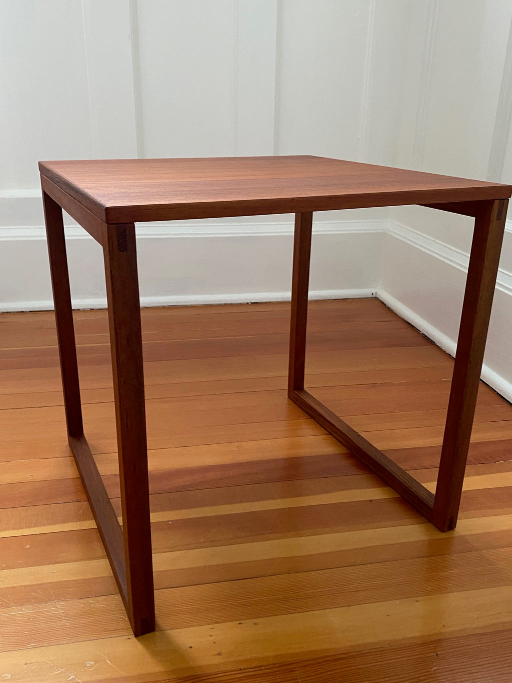 Small Danish Teak Side Table- Cook Street Vintage