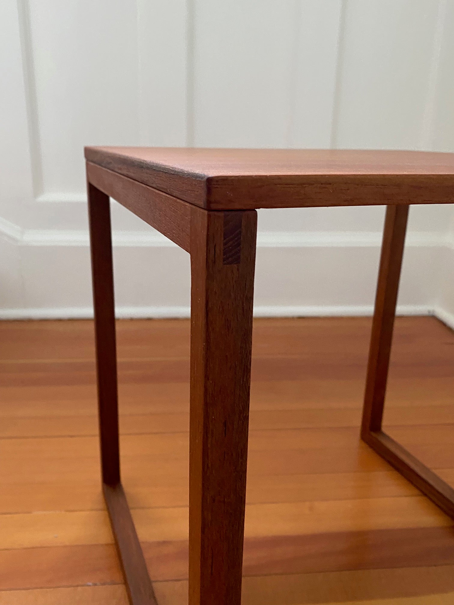 Small Danish Teak Side Table- Cook Street Vintage