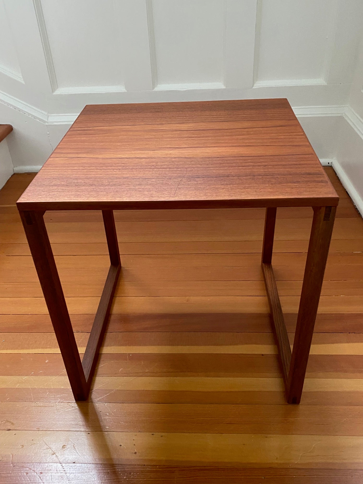 Small Danish Teak Side Table- Cook Street Vintage