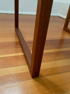 Small Danish Teak Side Table- Cook Street Vintage