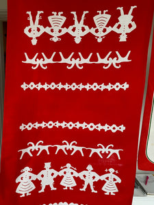 Hans Christian Andersen Paper Cut-outs Tea Towel and Table Runner