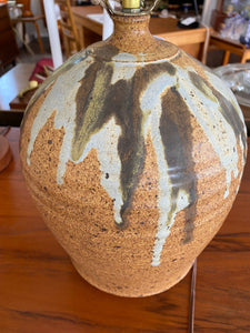 West Vancouver Studio Pottery ceramic lamp detail by Joseph Mihalik- Cook Street Vintage