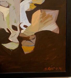 Luis Merino Abstract, 1974