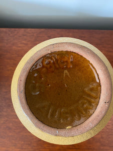 Textured Vintage Austrian Vase- Cook Street Vintage