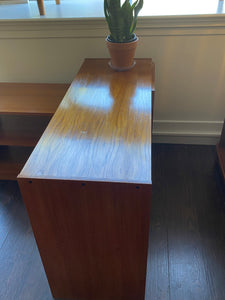 MCM Modular Teak Stereo Entertainment Unit
