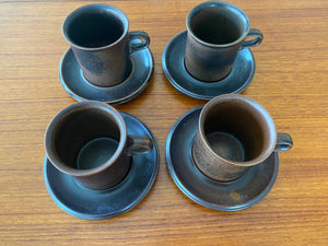 Arabia "Ruska" Complete Dinner Set for 4 Designed by Ulla Procope