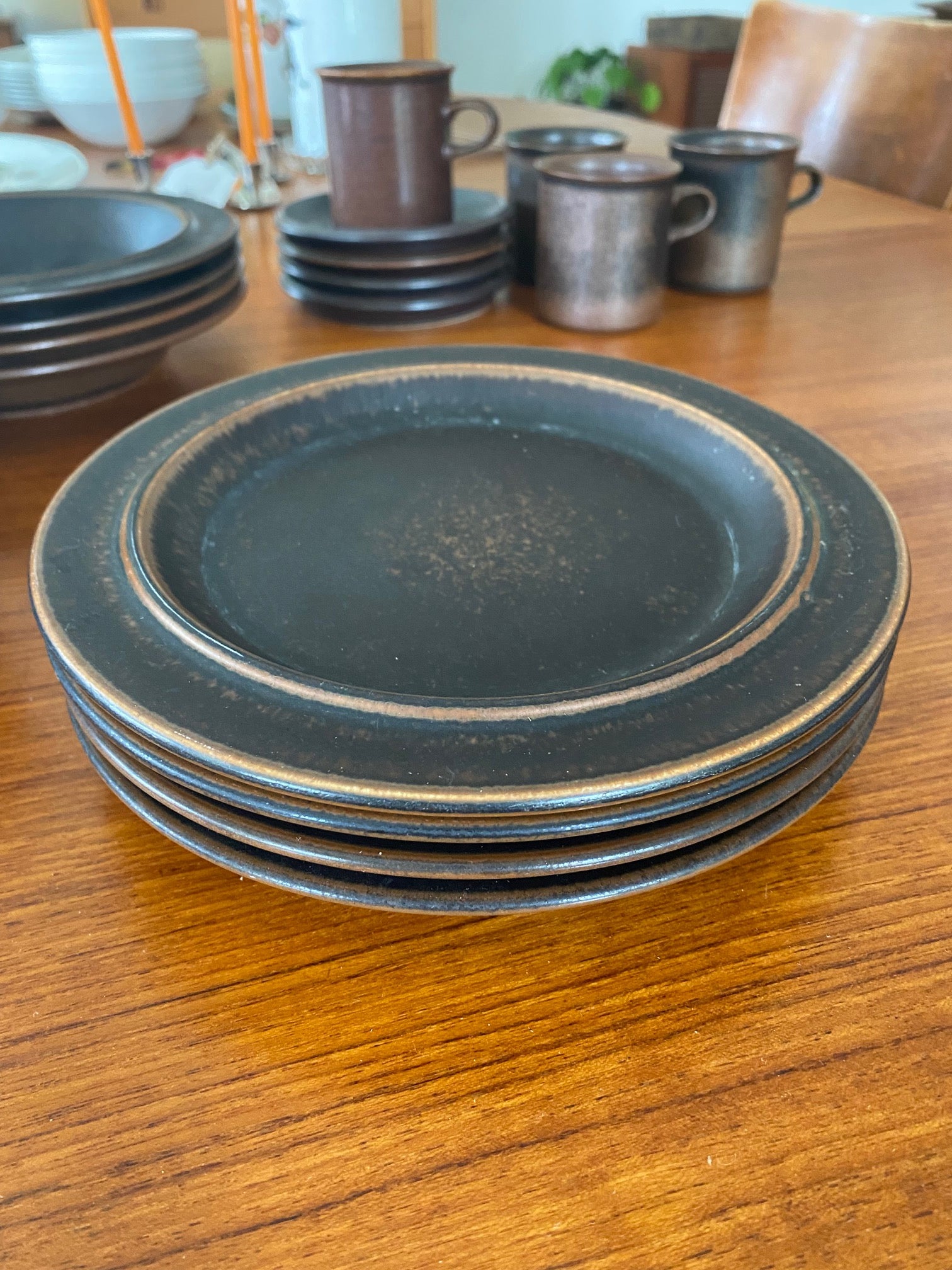 Arabia "Ruska" Complete Dinner Set for 4 Designed by Ulla Procope