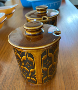 1970s Hornsea “Heirloom” Stoneware  Sugar- Cook Street Vintage