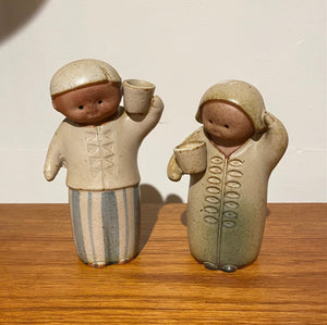 Set of Adorable Japanese UCTCI Salt &  Pepper Shakers- Cook Street Vintage