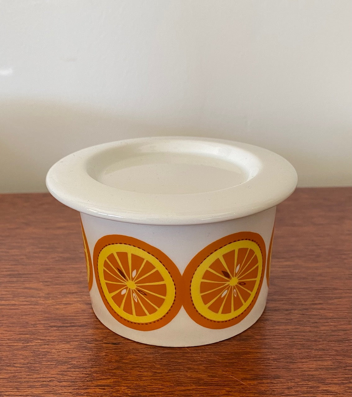 Arabia Jam Jar  'Orange' from the 'Pomona' series- Cook Street Vintage