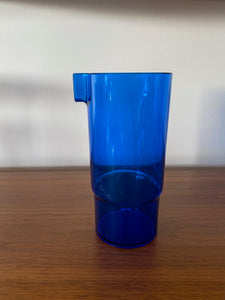Vintage Clear Blue Danish Design Jug