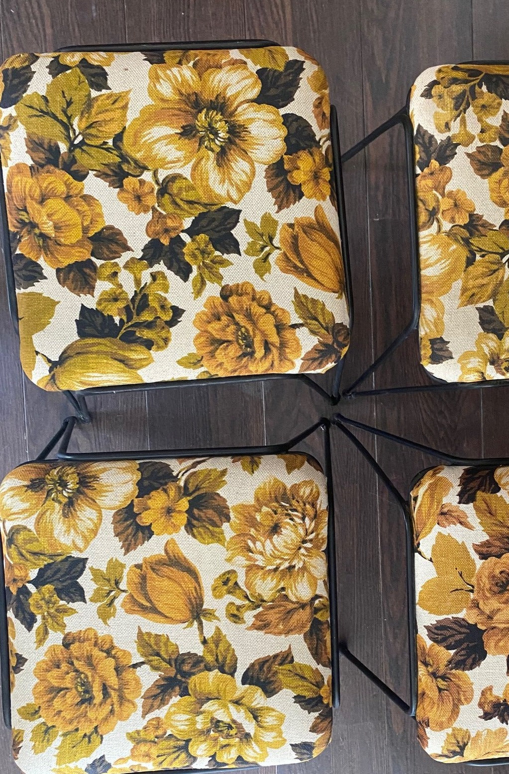 Birds eye view of vintage stacking stool- Cook Street Vintage