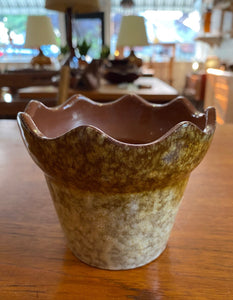 Glazed MCM Flower Pot West Germany 13/1- Cook Street VIntage