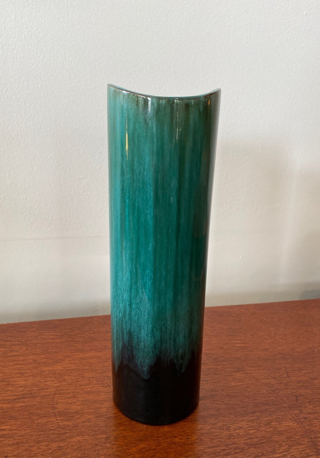MCM Blue Mountain Pottery BMP Long Stem Vase- Cook Street Vintage