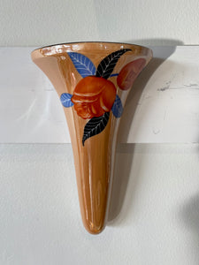 Noritake Lusterware Pocket Wall Vase
