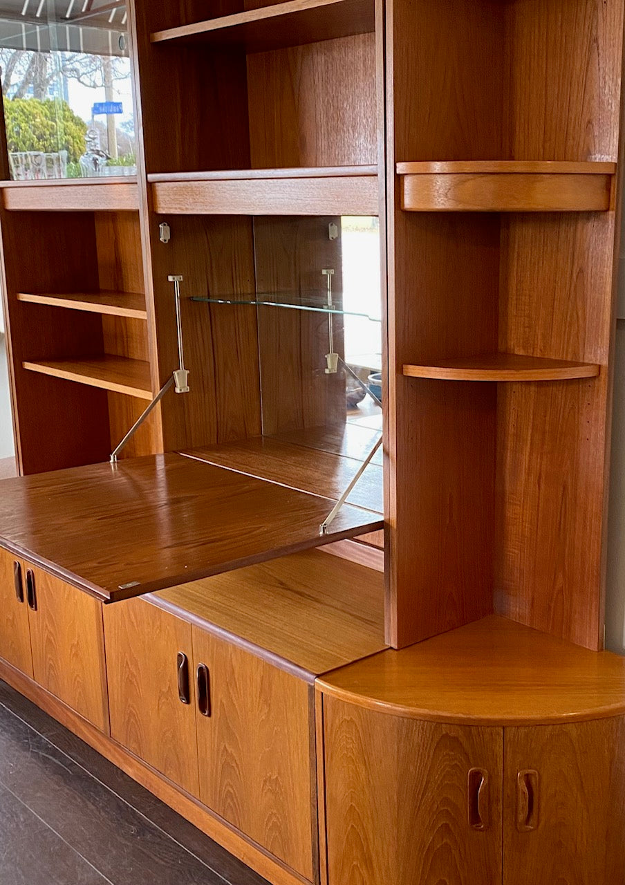 Fabulous GPlan Wall Unit with Bar