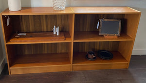 Teak Horizontal Shelves