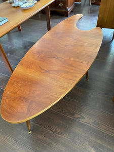 Teak Boomerang Style Coffee Table- Cook Street Vintage