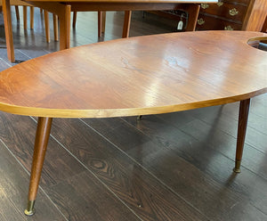 Teak Boomerang Style Coffee Table- Cook Street Vintage