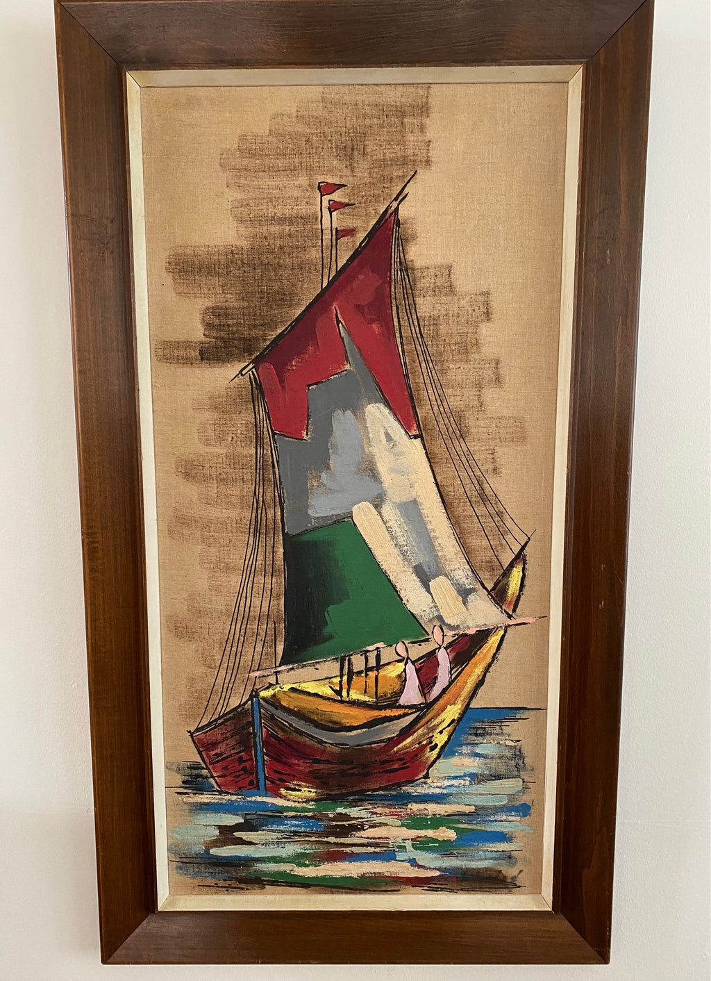 Mid-Century painted Junk By L Korvacs circa 1964- Cook Street Vintage