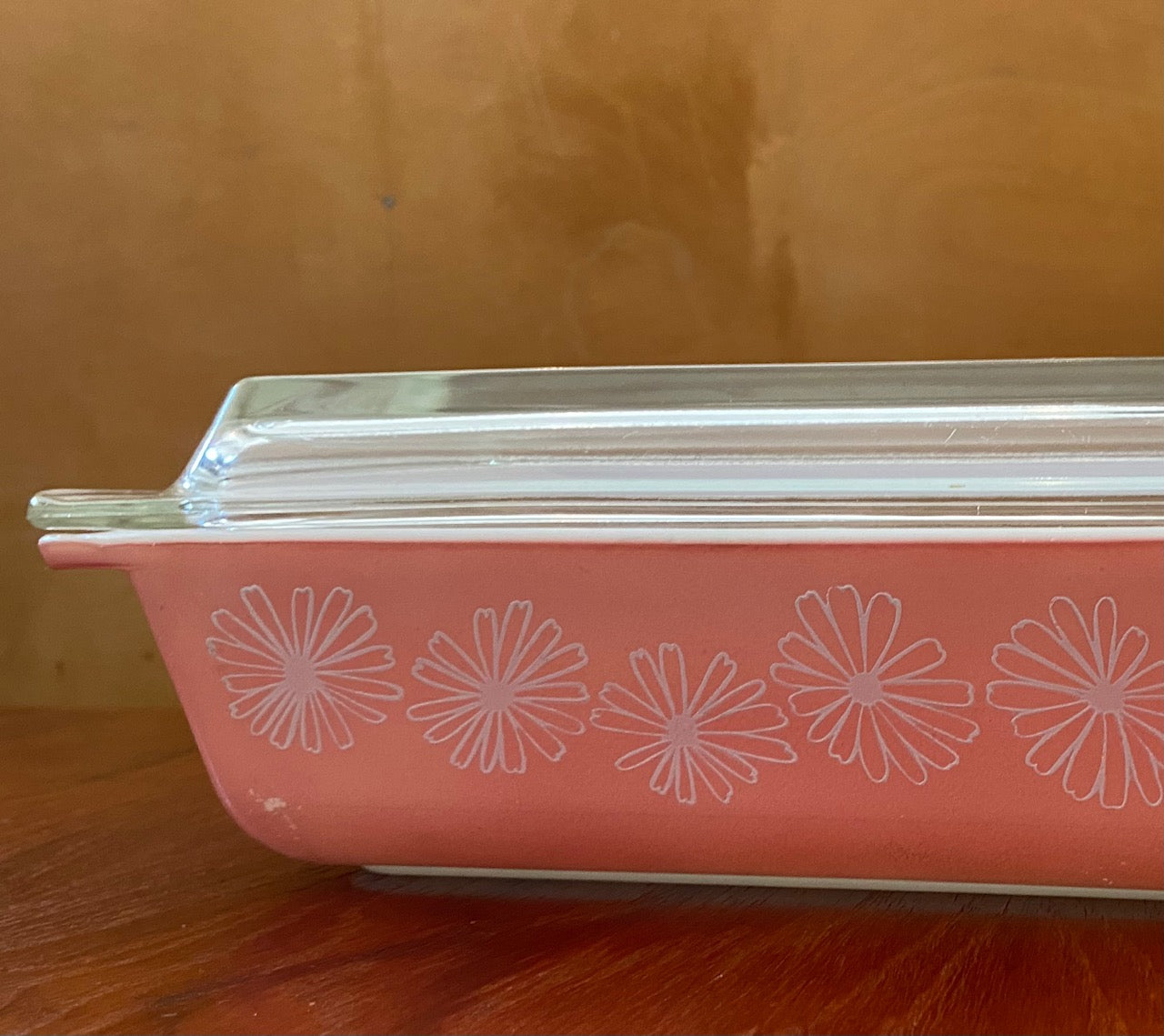 Pretty Pyrex Pink Daisy 2 QT Casserole- Cook Street Vintage