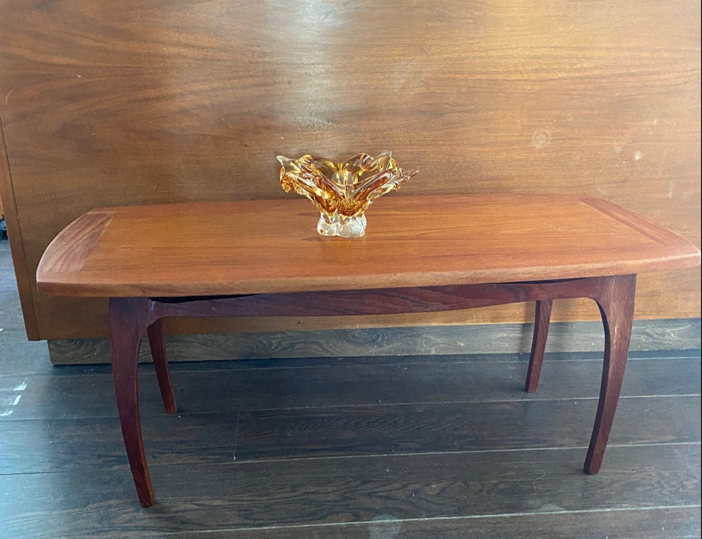Teak mcm coffee table - Cook Street Vintage