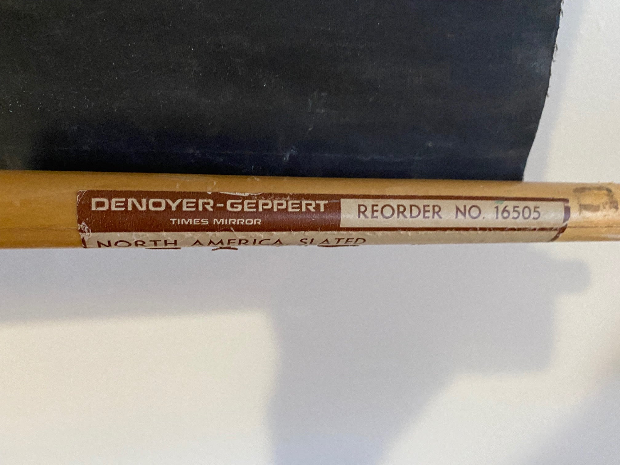 Denoyer Geppert, Times Mirror ”Cartocraft Slated’ Map of North America, #16505 - Cook Street Vintage