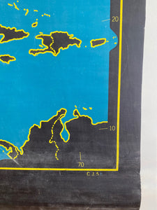 Denoyer Geppert, Times Mirror ”Cartocraft Slated’ Map of North America, #16505 - Cook Street Vintage