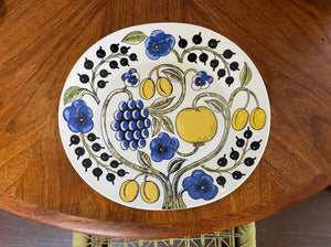 Arabia Paratiis Oval Dinner Plate Designed by Birger Kaipiainen- Cook Street Vintage